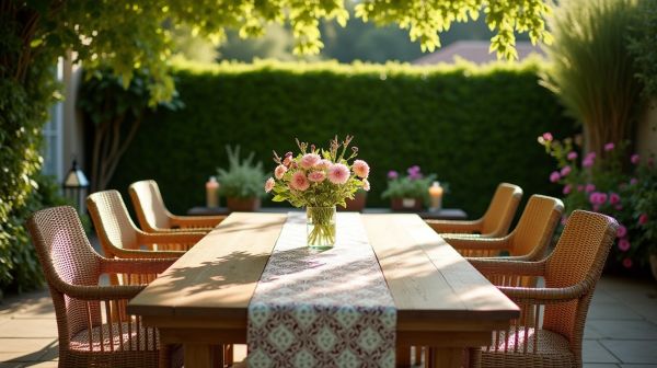 Des tables basses extérieur élégantes pour un été convivial